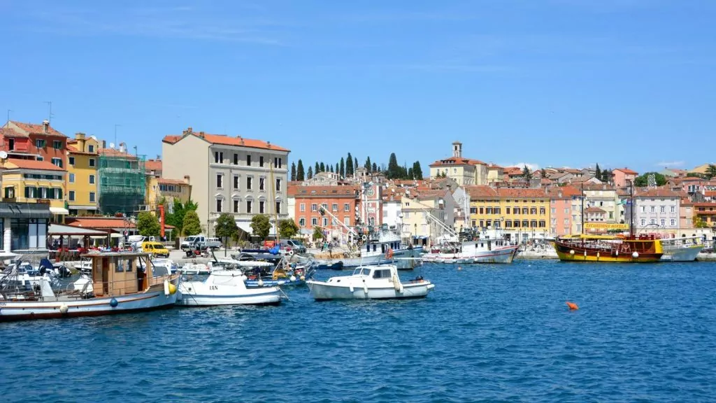 Rovinj i Kroatien