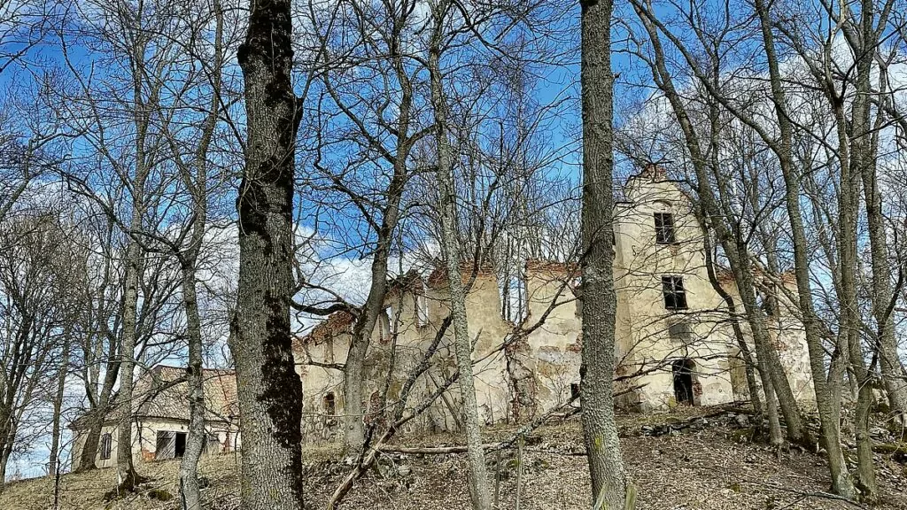 Ruin vid Tidö slott