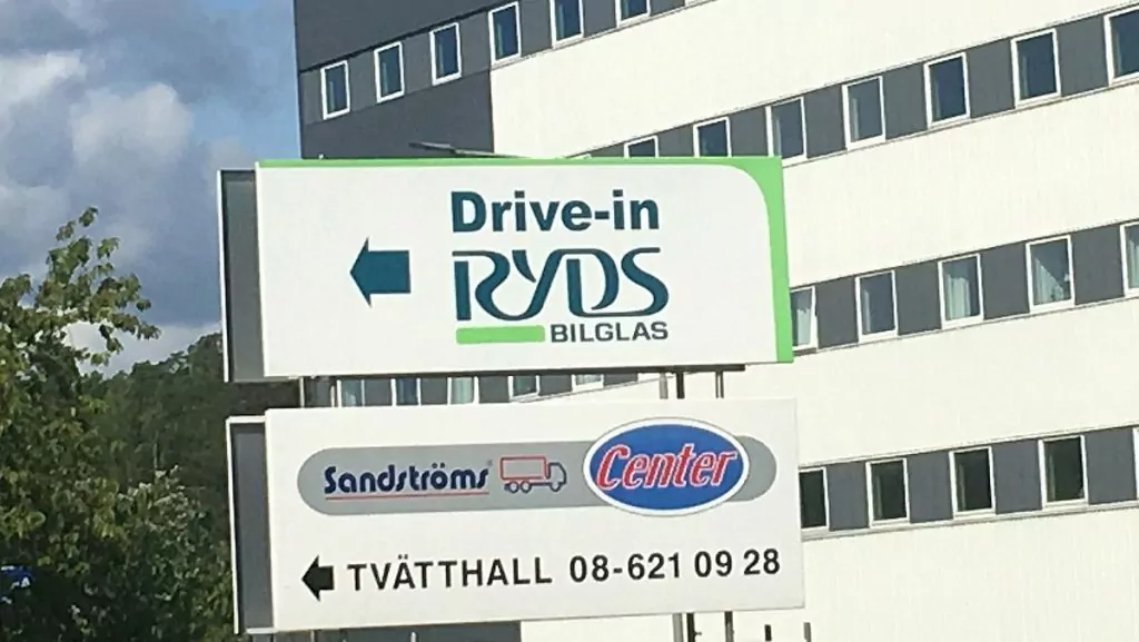 stenskott i ruta