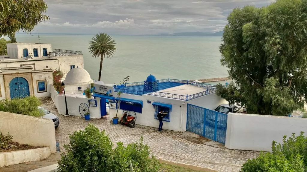 Sidi Bou Said i Tunisien