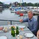 Midsommar i husbåten – och årets midsommarmeny