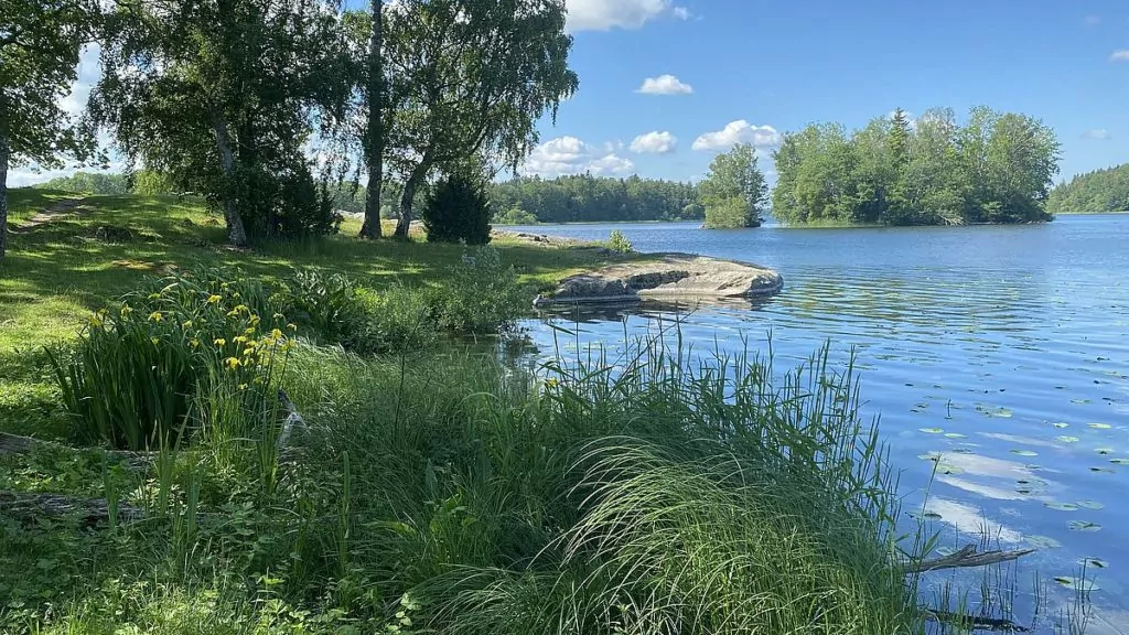 Sjön Erken och Norr Malma naturreservat