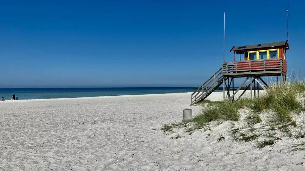 Stranden vid Skanör