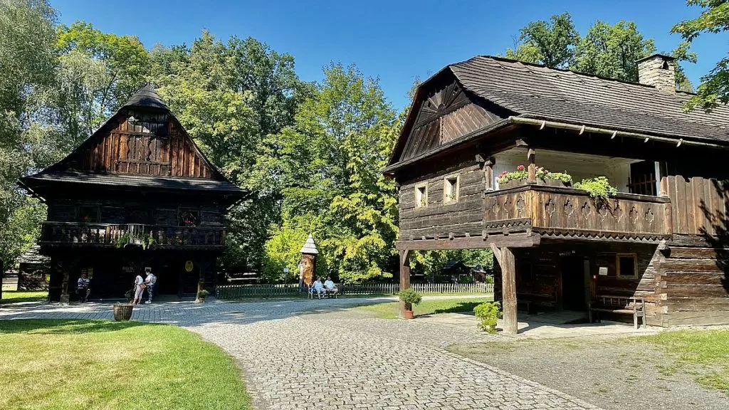 Wallachian Open Air museum - friluftsmuseum i Tjeckien