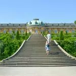 Potsdam i Tyskland – och slottet Sanssouci