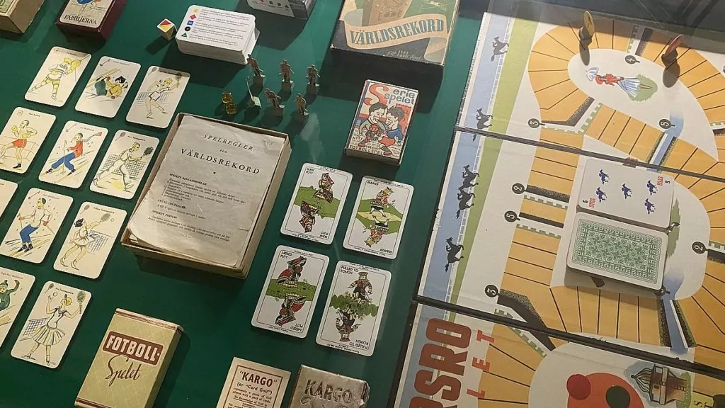 Spel på Riksidrottsmuseet i Stockholm