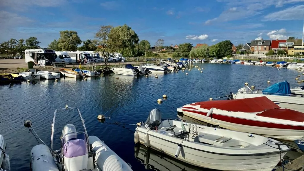 Ställplatser i Skåne - Gamla hamnen i Råå