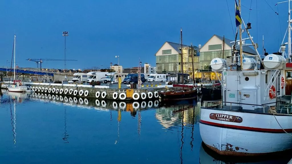 Ställplatser i Halland - Gästhamnen i Varberg