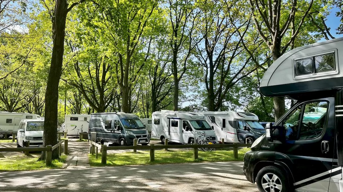 Husbilsresa i Tyskland - ställplats i Bremen