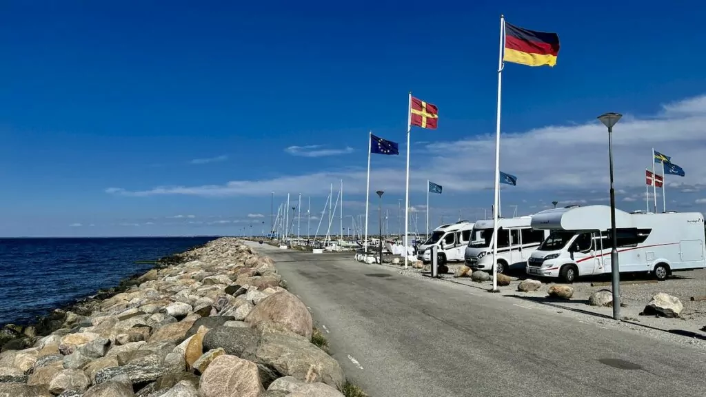 Med husbil i Malmö - ställplats Lagunen