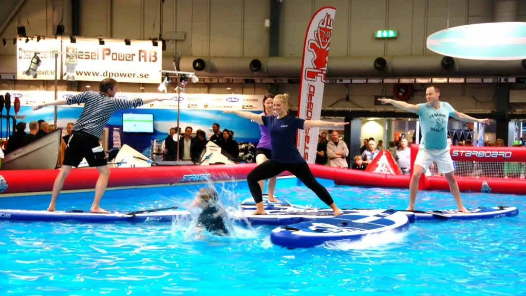 Stand Up Paddle Boarding på mässan Allt för sjön