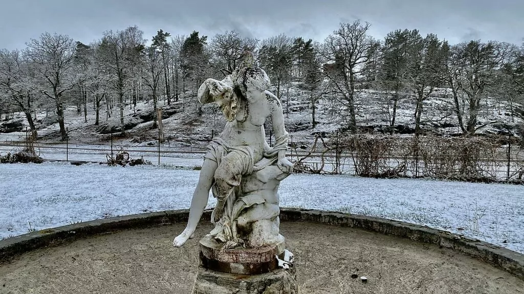 Slottsparken vid Nynäs slott