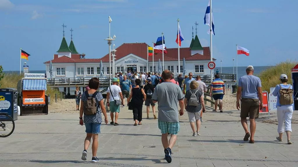 Ahlbeck på ön Usedom