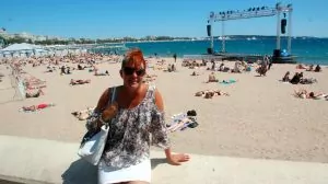 Strand i Cannes