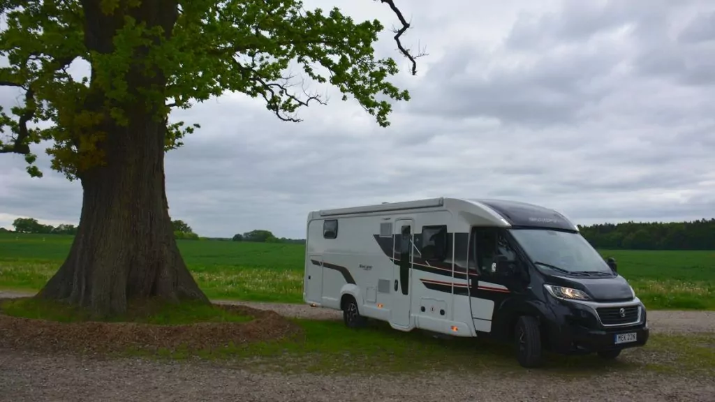 Med husbil i Schleswig Holstein - Swift Toscane