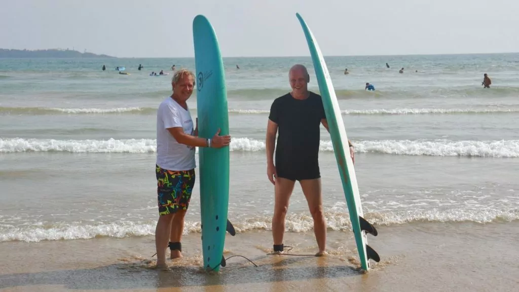 Surfing i Sri Lanka