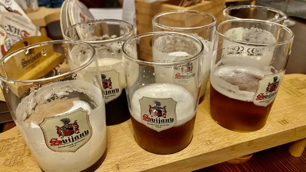 Kristalldalen i Tjeckien med bryggerier