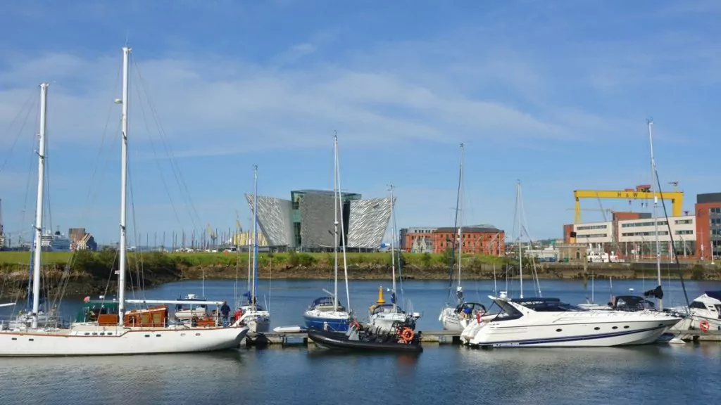 Titanic I Belfast och Titanic Quarter