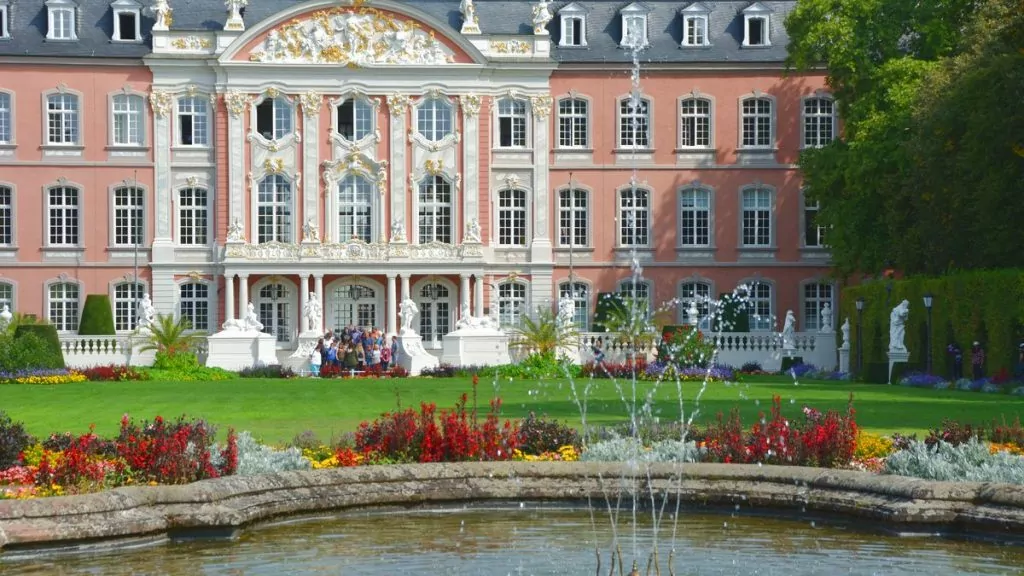Trier slottsträdgård