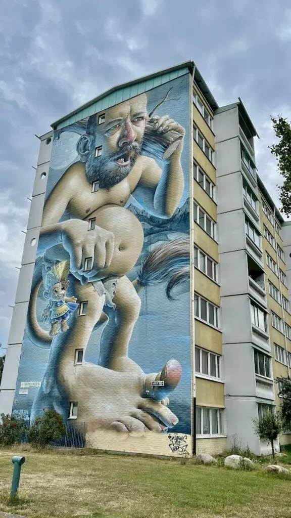 Street Art i Malmö - Trollet av Smug One