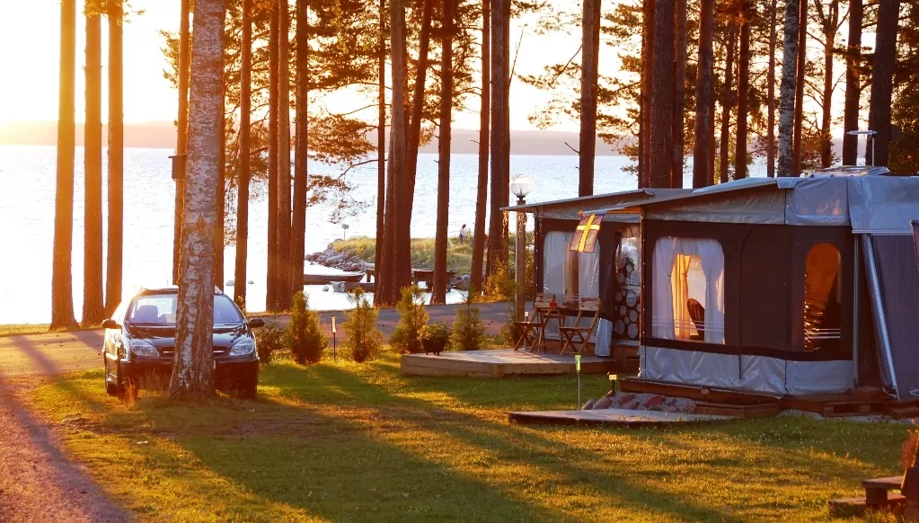 Campingar och ställplatser i Dalarna - Tällbergs camping