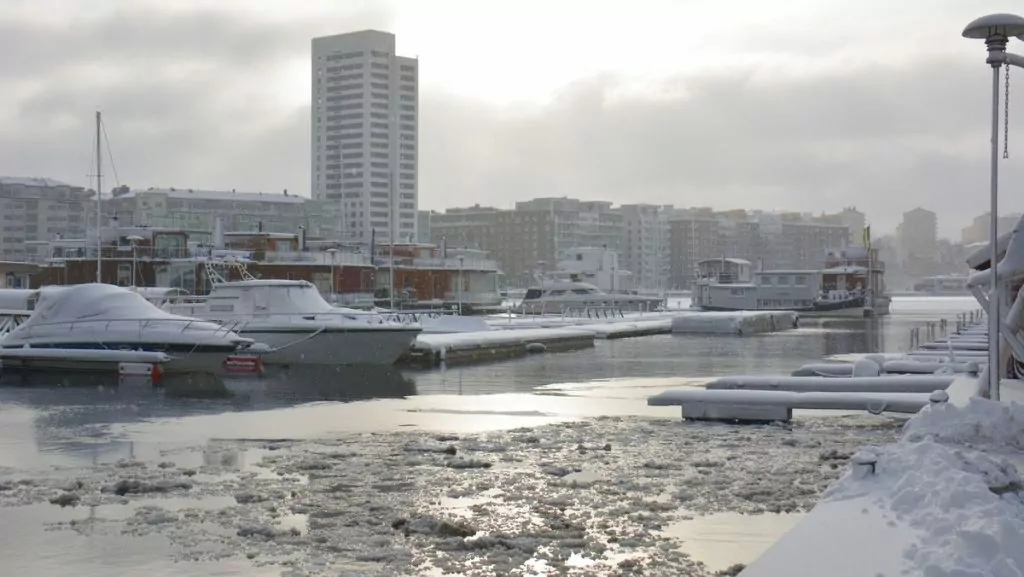 Utsikt mot Hornsbergs strand