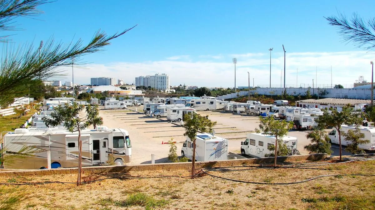 Ställplats i Albufeira