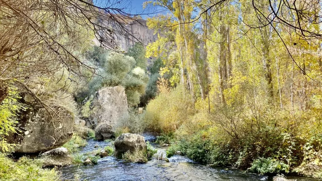 Ihlara-dalen i Kappadokien