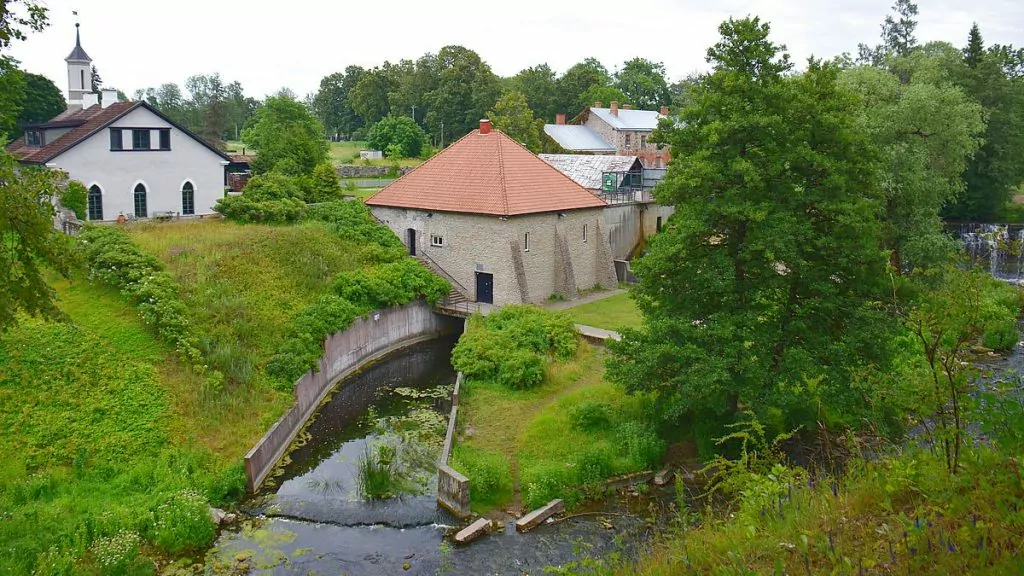 Vid keila vattenfall i Estland