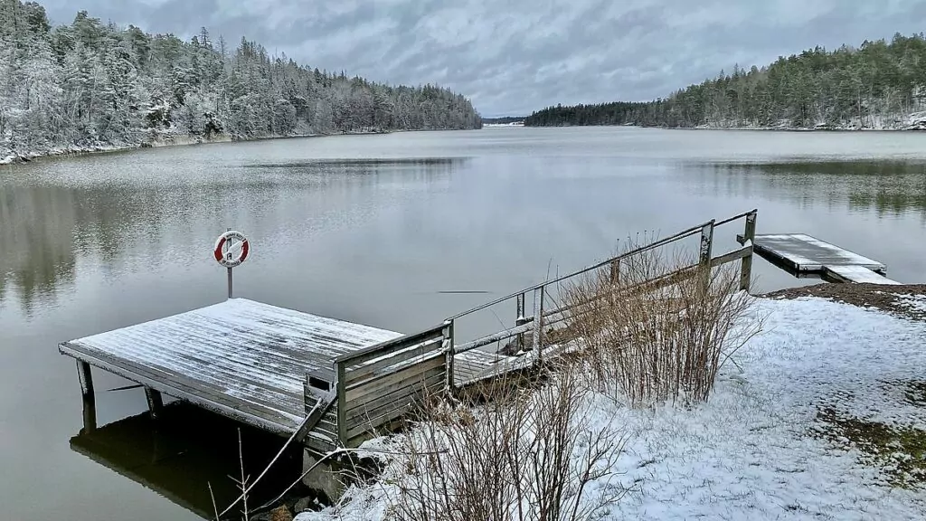 Nynäs naturreservat brygga