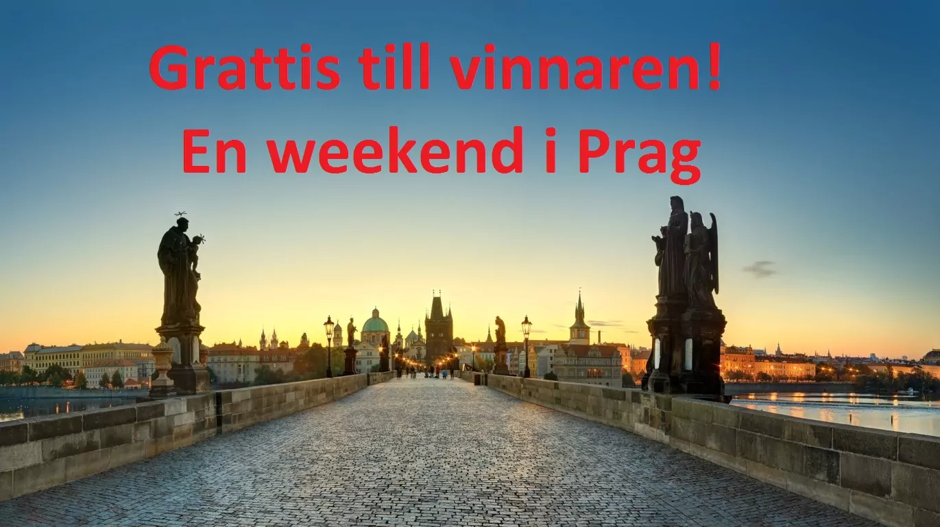 Vinnare resa Prag