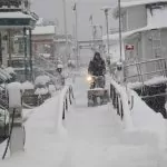 Snökaos i Stockholm – och i vår marina