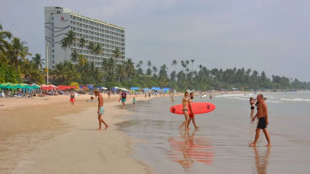 Weligama strand