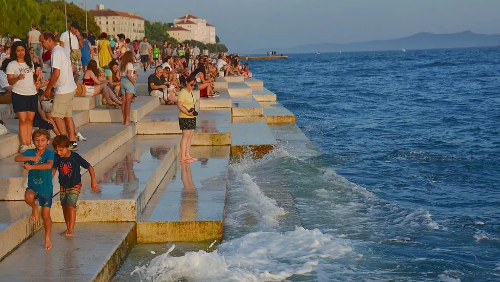 Att göra i Zadar - havsorgeln