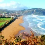 Zarautz i solsken