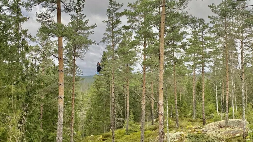 Europas längsta zipline 