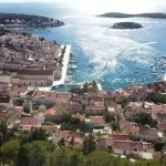 Staden Hvar på ön Hvar