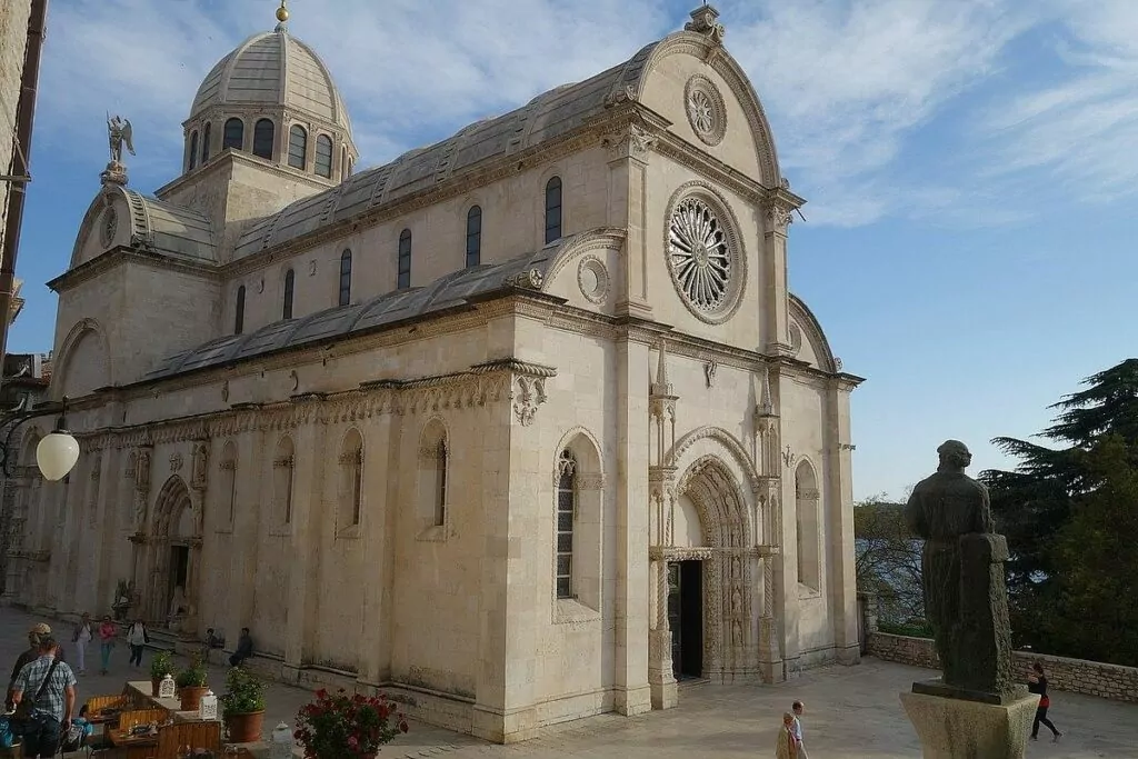 Unesco världsarv i Kroatien - Sankt Jakobs katedral i Sibenik