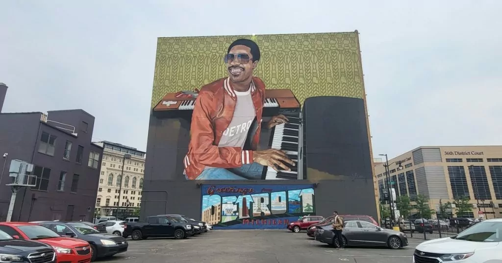 Streetart i Detroit