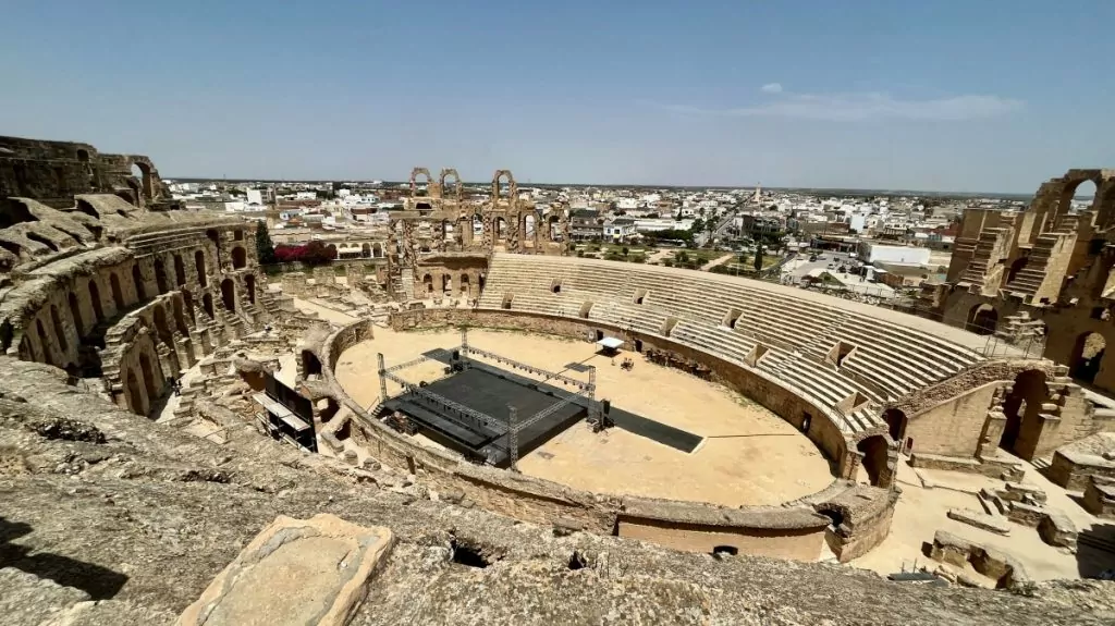 Att besöka El Djem i Tunisien - amfiteater och världsarv