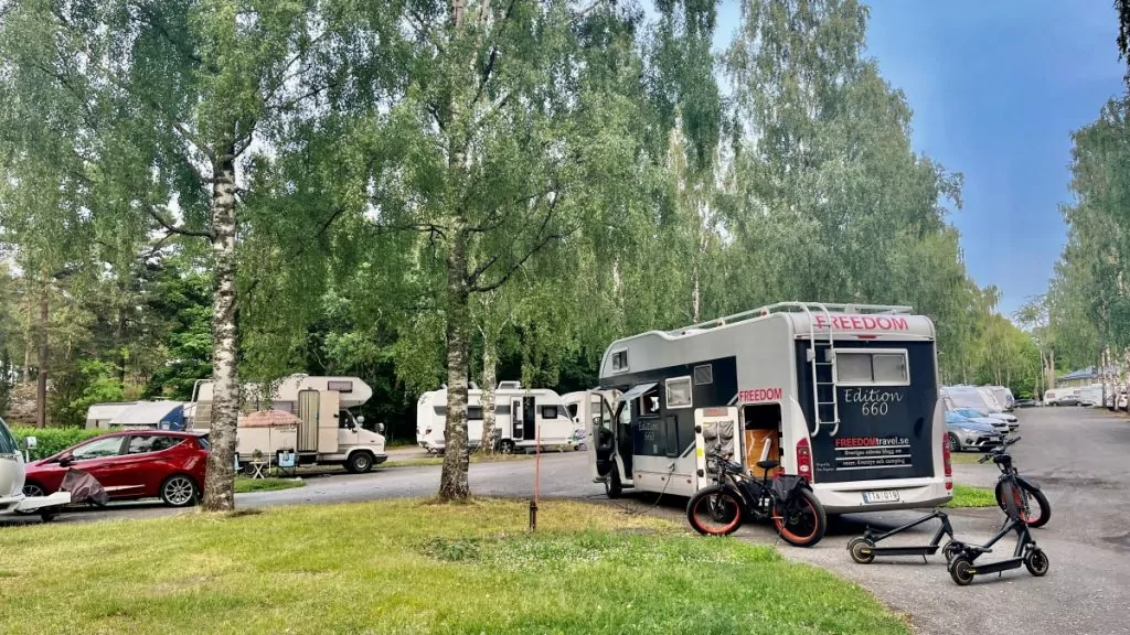 Campingar och ställplatser i Finland - Runsala i Åbo