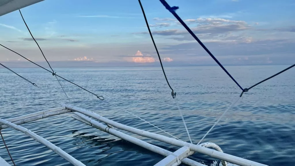 På havet i Filippinerna