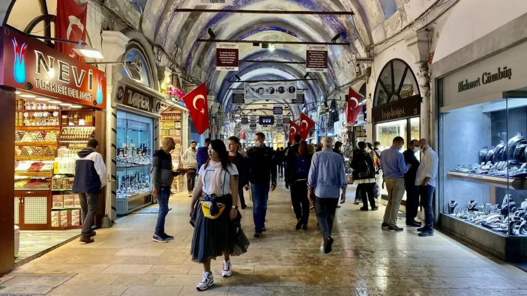 Grand Bazaar i Istanbul