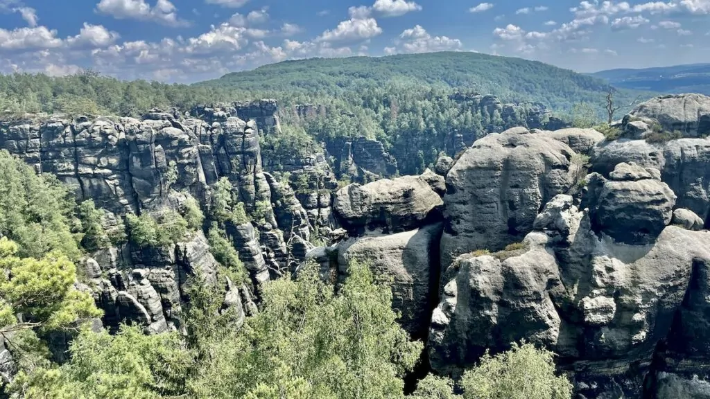 Saxiska Schweiz i Tyskland