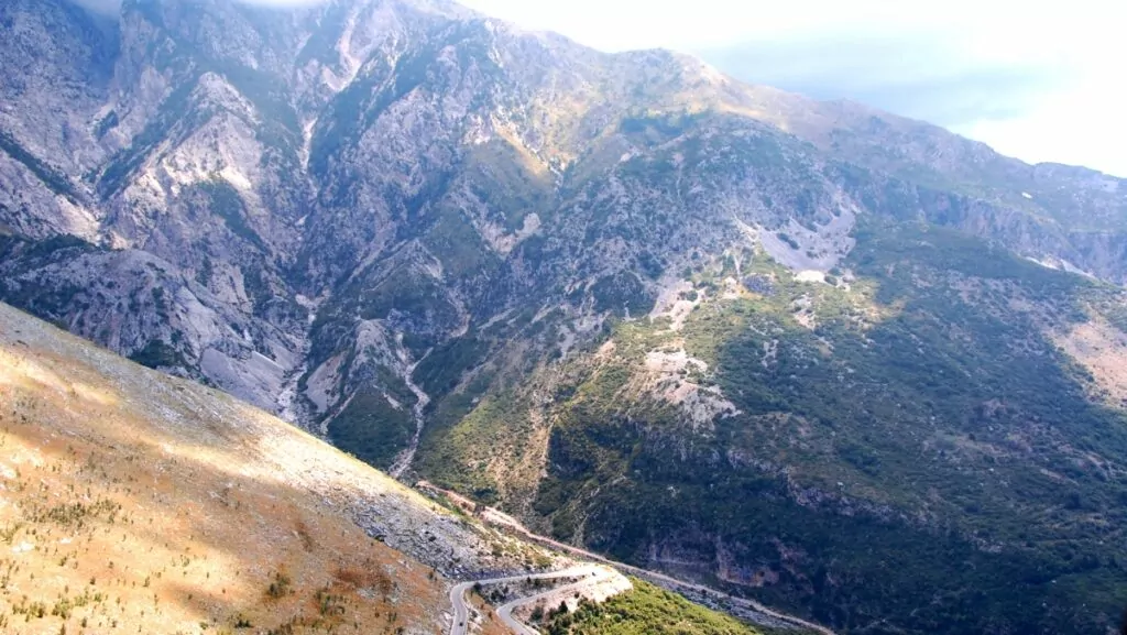 vackra vägar i Europa - Albanien