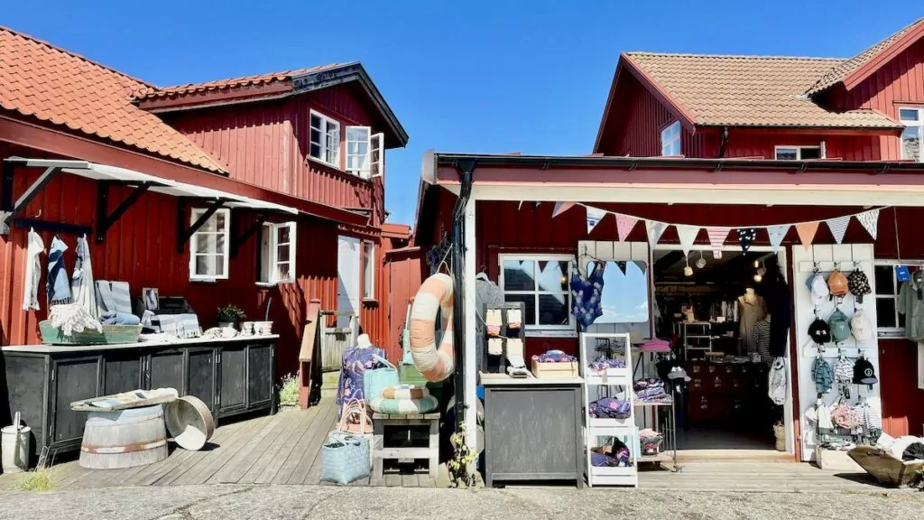 Hamnen på Käringön i Bohuslän