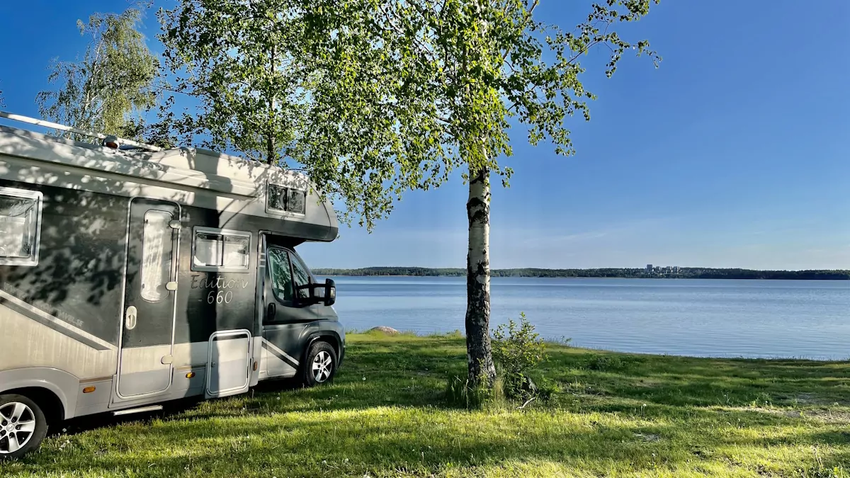 campingar och ställplatser på Åland