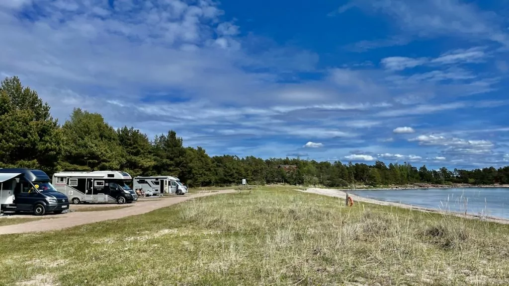 Campingar och ställplatser på Åland - Degersand Resort