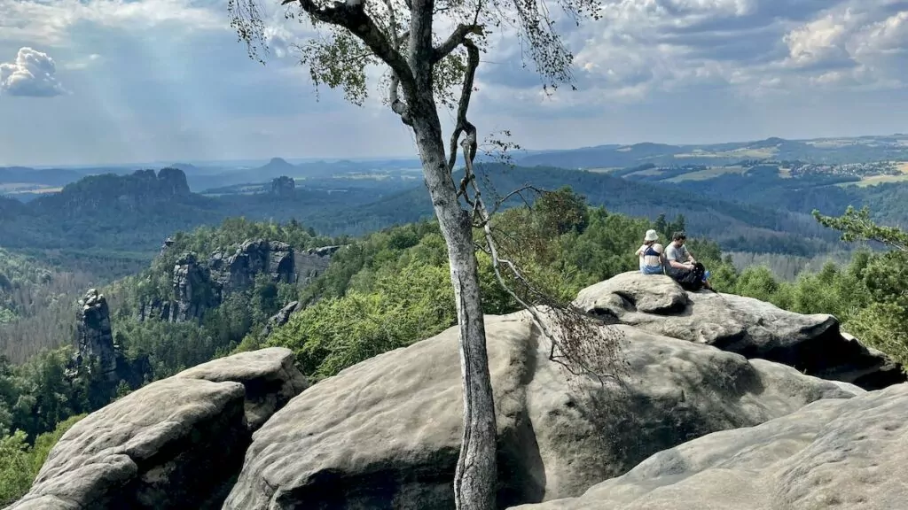 Saxiska Schweiz i Tyskland