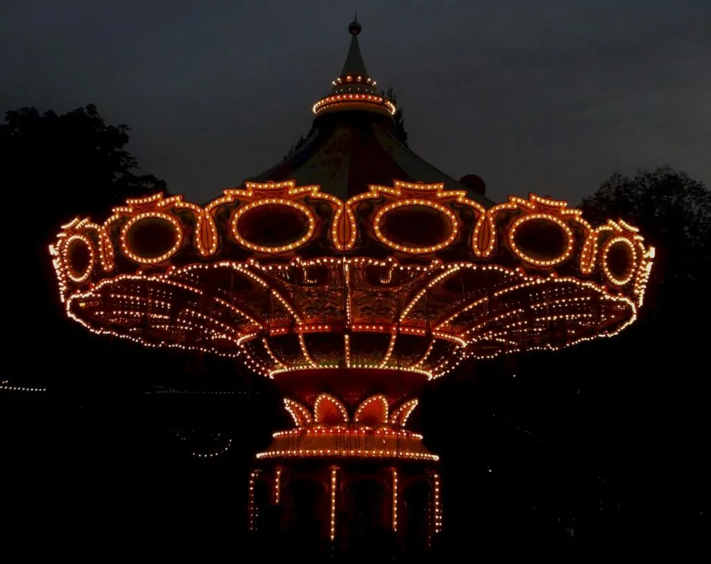 Julmarknader i Europa - Tivoli i Köpenhamn